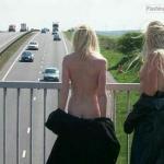 questionsandacts: Get a friend to flash traffic with you.