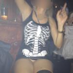 Pantyless Halloween party