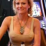 Mature blonde pierced nipple pokies at casino