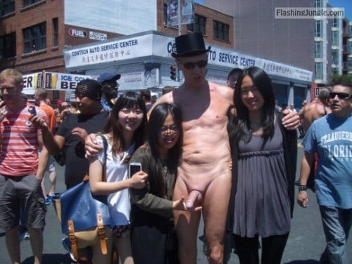 Dick Flash Pics: Asian teens impressed by big cock public cock big dick in public big dick public big cock public