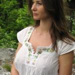 Quiet sexuality: Natural brunette pokies