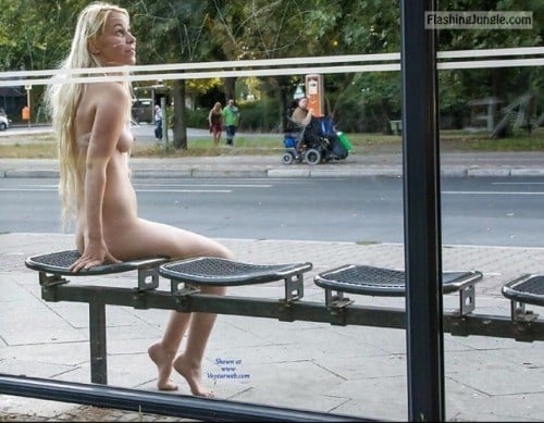 Naked teen blonde is waiting for a bus Public Nudity Pics, Teen Flashing Pics from Google, Tumblr, Pinterest, Facebook, Twitter, Instagram and Snapchat. photo