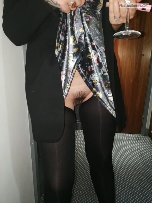 Upskirt Pics Pussy Flash Pics No Panties Pics Hotwife Pics  : After a couple of drinks panties go off
