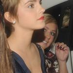 Celeb Ema Watson nude tit slip and visible nipple