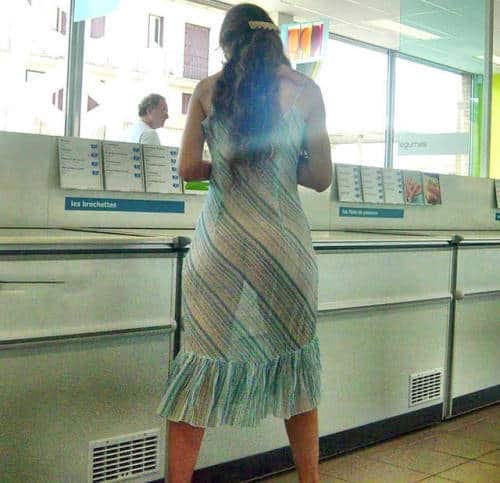 chubby guy drawing - shoppingbabes5:See-thru dress while shopping … that guy in the… - Public Flashing Pics