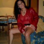 An old picture of my wife as she is about to leave home to go to…