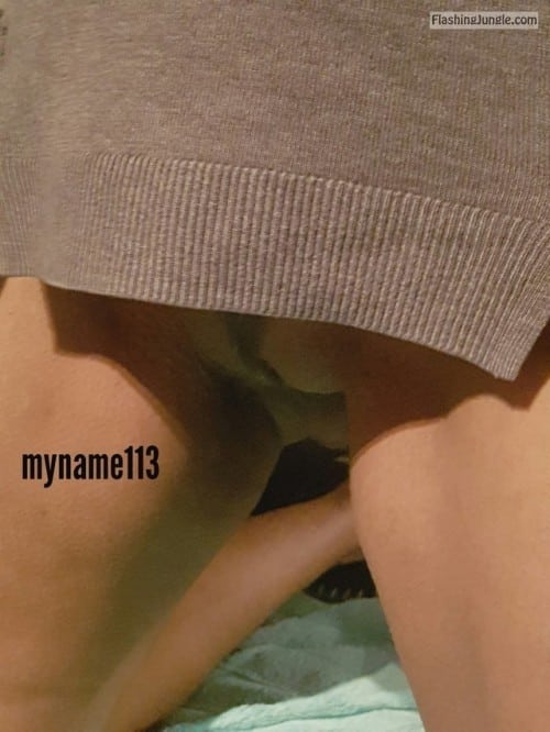 Thanks for the submission @myname113 no panties
