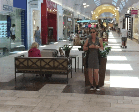Public Flashing Pics  : exhibitionist-wife: Mall flashing practice