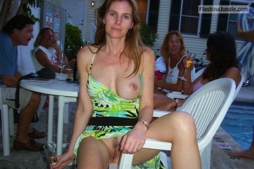 Public Flashing Pics  : Public flash at a private party…