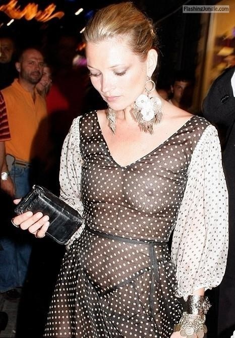 boobs transparent - carelessinpublic:Kate Moss showing her boobs in her transparent… - Public Flashing Pics