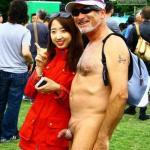 girl-wife: 白人与亚洲妹子！ Follow me for more public exhibitionists:…