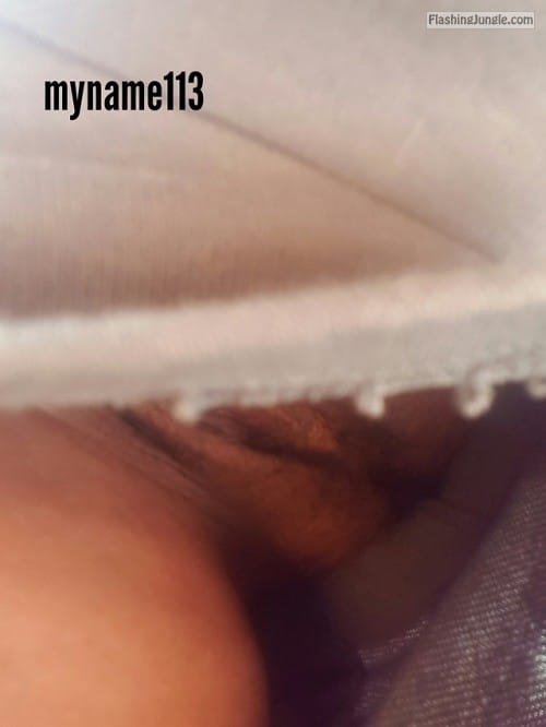 No Panties Pics  : myname113: A day up my shorts ??? love to feel the wind in my…