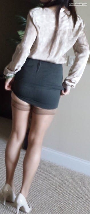 No Panties Pics  : tlomles: These skirts aren’t too tight, are they..?