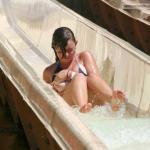 nip slip in the waterpark