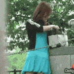 Wild sharking action with sexy Japanese babe