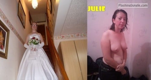 flashingjungle all bride pics - brides exposing their body in wedding gowns 76 - Public Flashing Pics