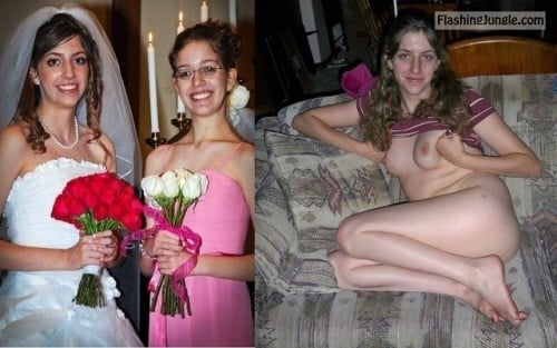 Public Flashing Pics  : sexy and funny oops moments during weddings. wardrobe…