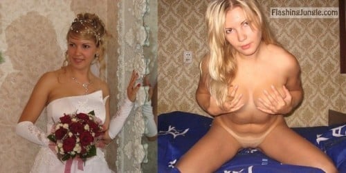 Hotwife Pics: sluts getting married.. oops moment of this brides caught on…