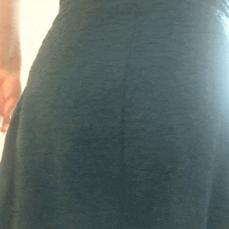 No Panties Pics  : Quick ass flash in short dress