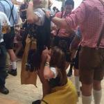 Lesbian ass eating in public October fest