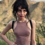 Skinny petite dark haired teen Hottie Pokey
