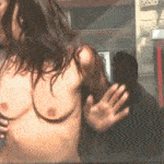 Fucked nude against the window