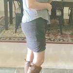 lalamelange: My sister used to call me bubble butt, now I know it was a compliment Boots & bare…