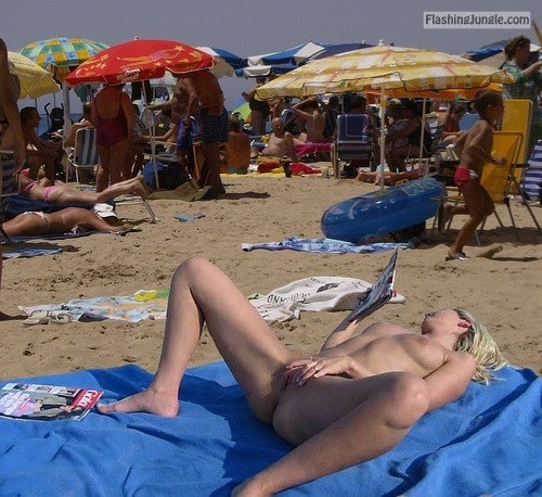 pictures of men on beach - thesexualgourmetexposedinpublic: Full spread on a crowded beach… - Public Flashing Pics