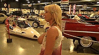 bathing suits for saggy breasts - Car show breast flash… - Public Flashing Pics