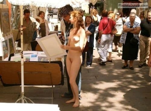 Cfnf Clothed Female Naked Female The Only One Naked In Public