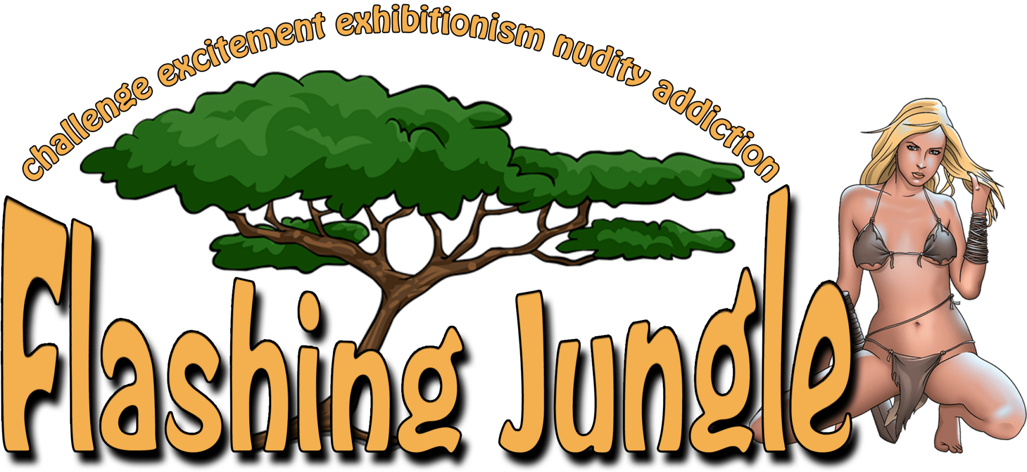 Flashing Jungle - Nude beach pics Exhibitionists photos
