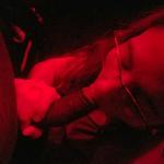 Hotwife Blowjob Under Redlight POV