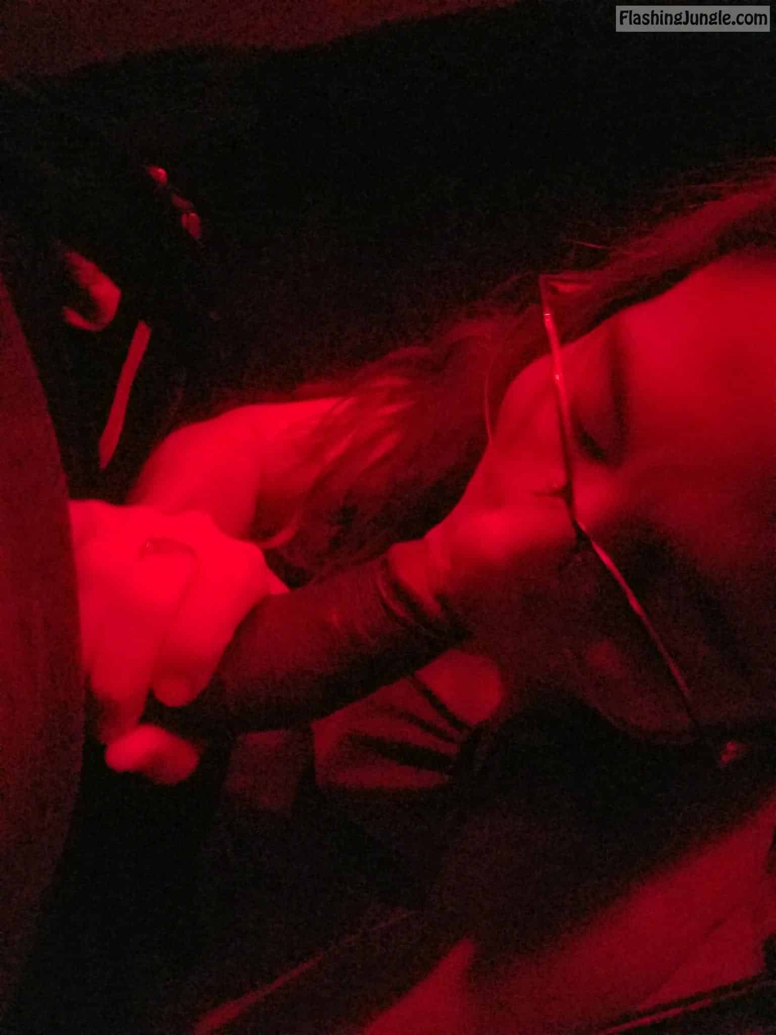 hotwife galleries - Hotwife Blowjob Under Redlight POV Hotwife with glasses sucking black cock under redlight. - Hotwife Pics