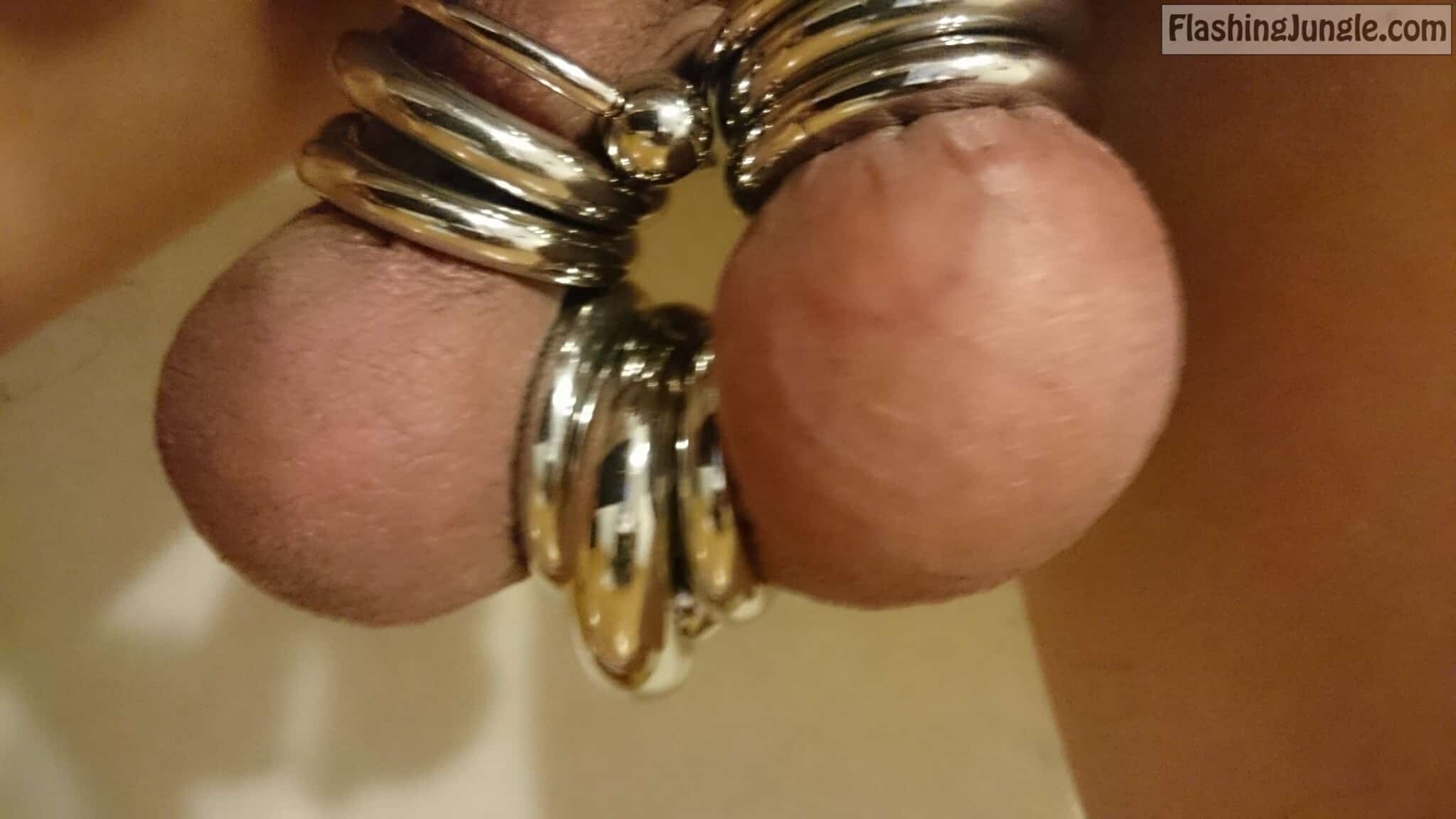 A transscrotal piercing is a body piercing that travels through the scrotum...