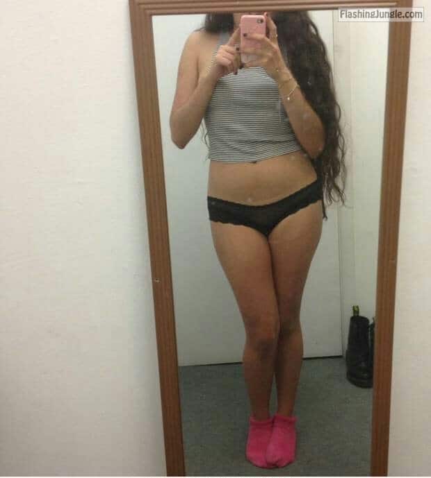 Teen Flashing Pics Real Amateurs  : Alexia, my sexy little girl mirror selfie