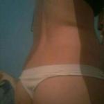 Madăalina Sendroni in thong last night