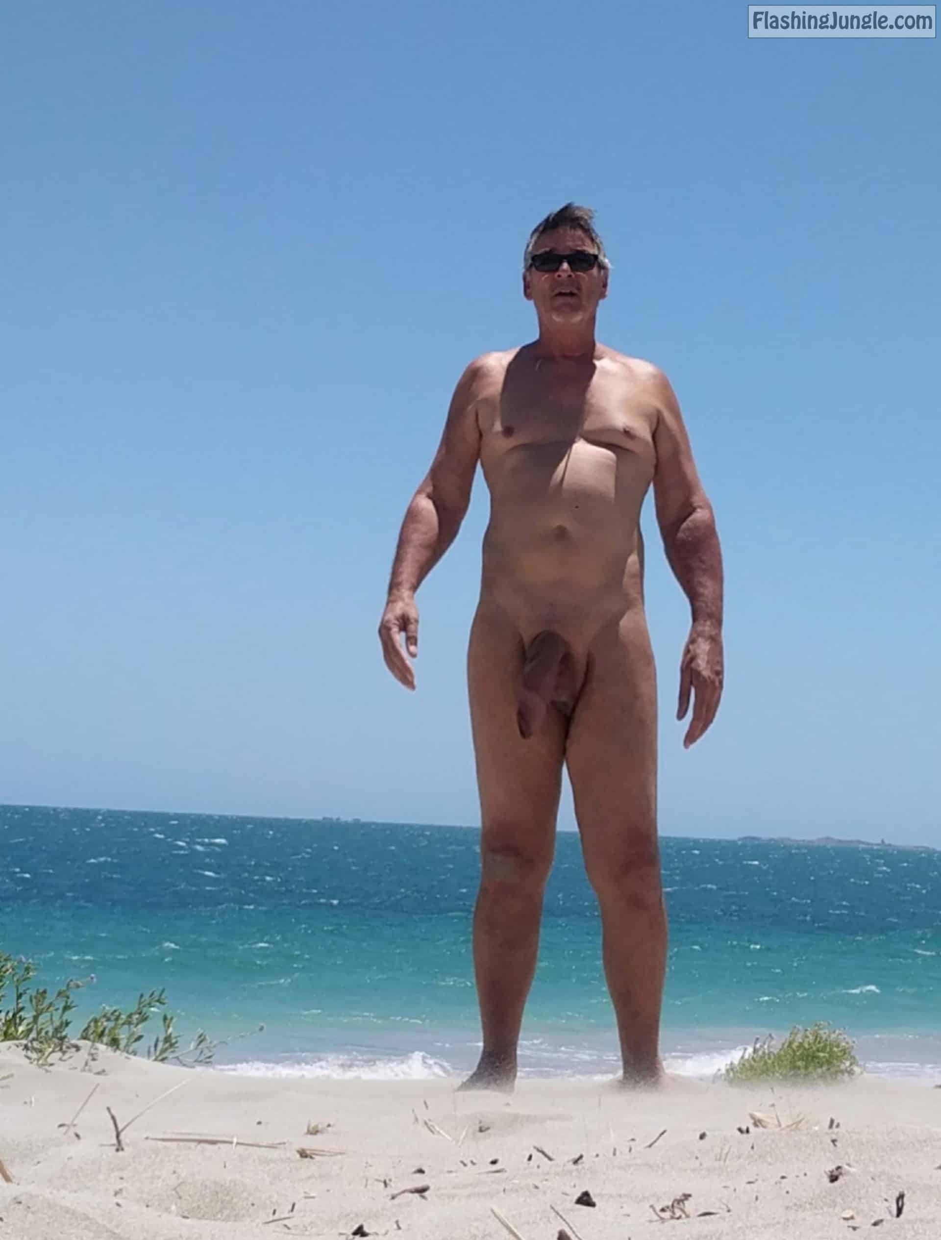 Real Amateurs  : True nudist taking mum to a nudist resort voyuer photos True nudist