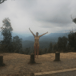 wife naked in the outdoors