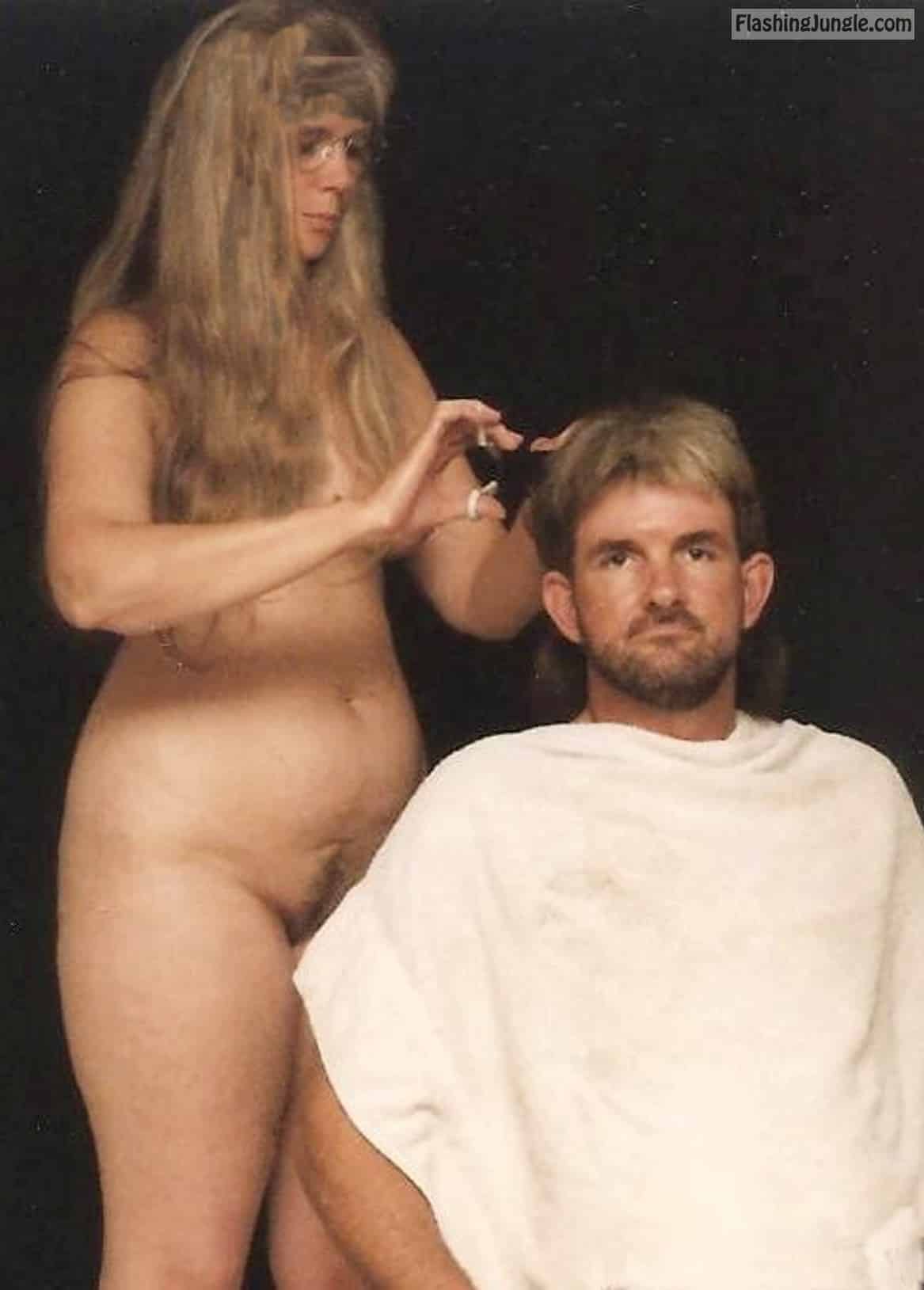 Real Amateurs  : nude moms trim tumblr Getting a Trim From Naked Woman