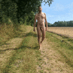 walking nude men nackt fkk nudist male