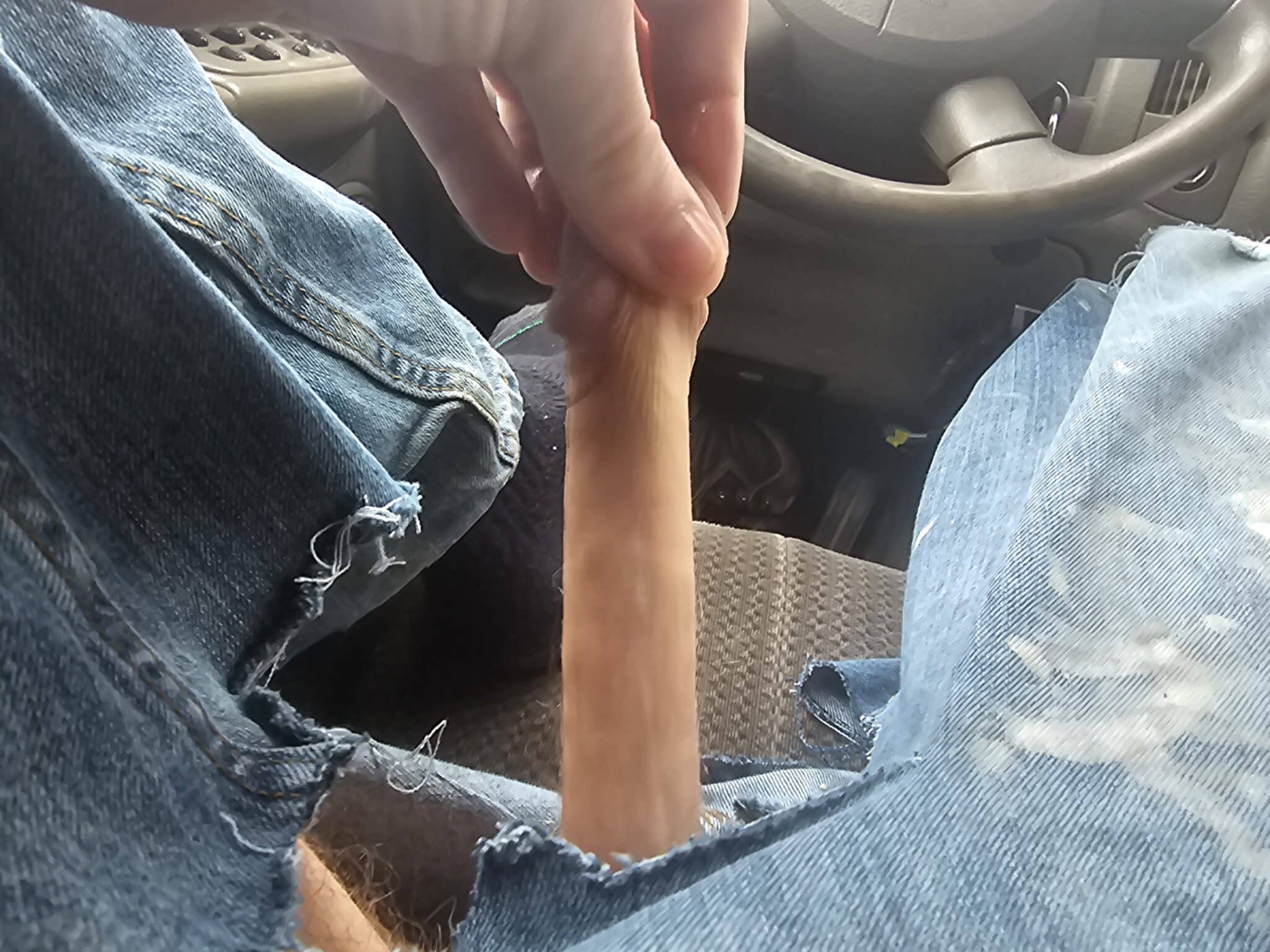 Dick in public real nudity