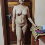 Naked mature desi posing in front of camera