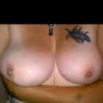 Small nipples of a hot mom 