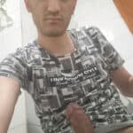 Horny cock of a young guy