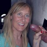 Slut loves being a gloryhole whore