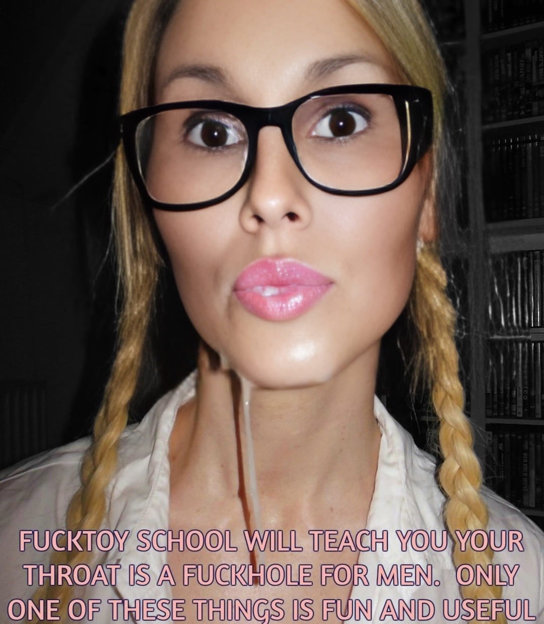 nyash with cumshot pic - Fuck toy for every boy! She loves cumshot! - Bitch Flashing Pics