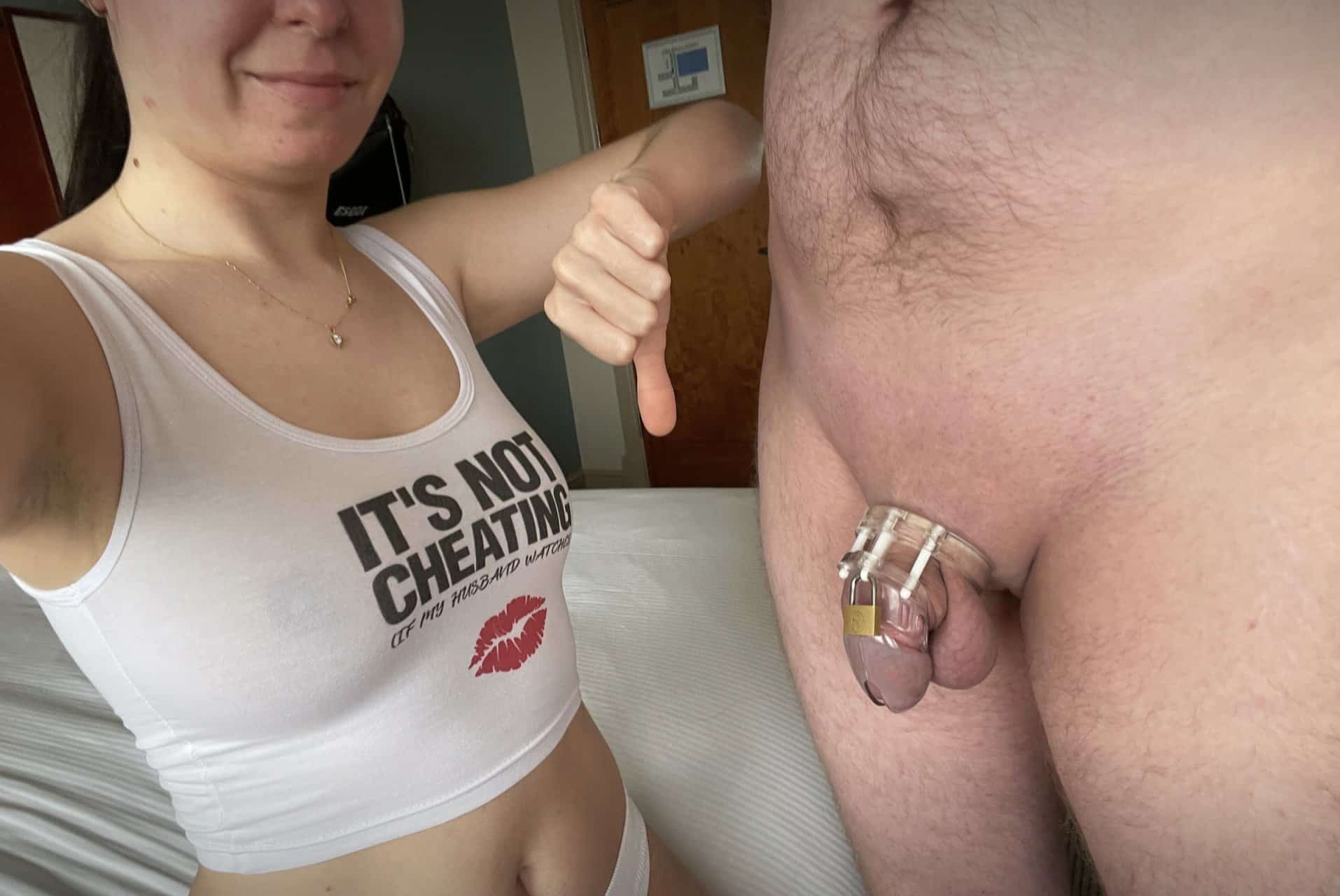 waptric com sexe images page - Caged cock hubby and his hot wifey This baby is a dream! 95/100 – I'm crazy about her! - Bitch Flashing Pics