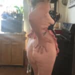 Granny is cooking naked