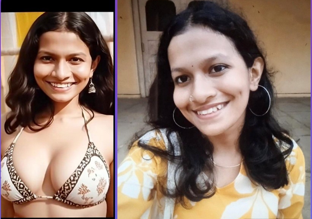 bigbooty all girls dm photo tumblr view - Anushka’s Bold Flash: Caught Between Innocence and Desire A split-view image showcases a woman's dual personas, from confident bikini wearer to playful dress-clad figure, capturing a moment of unexpected desire. - Real Amateurs