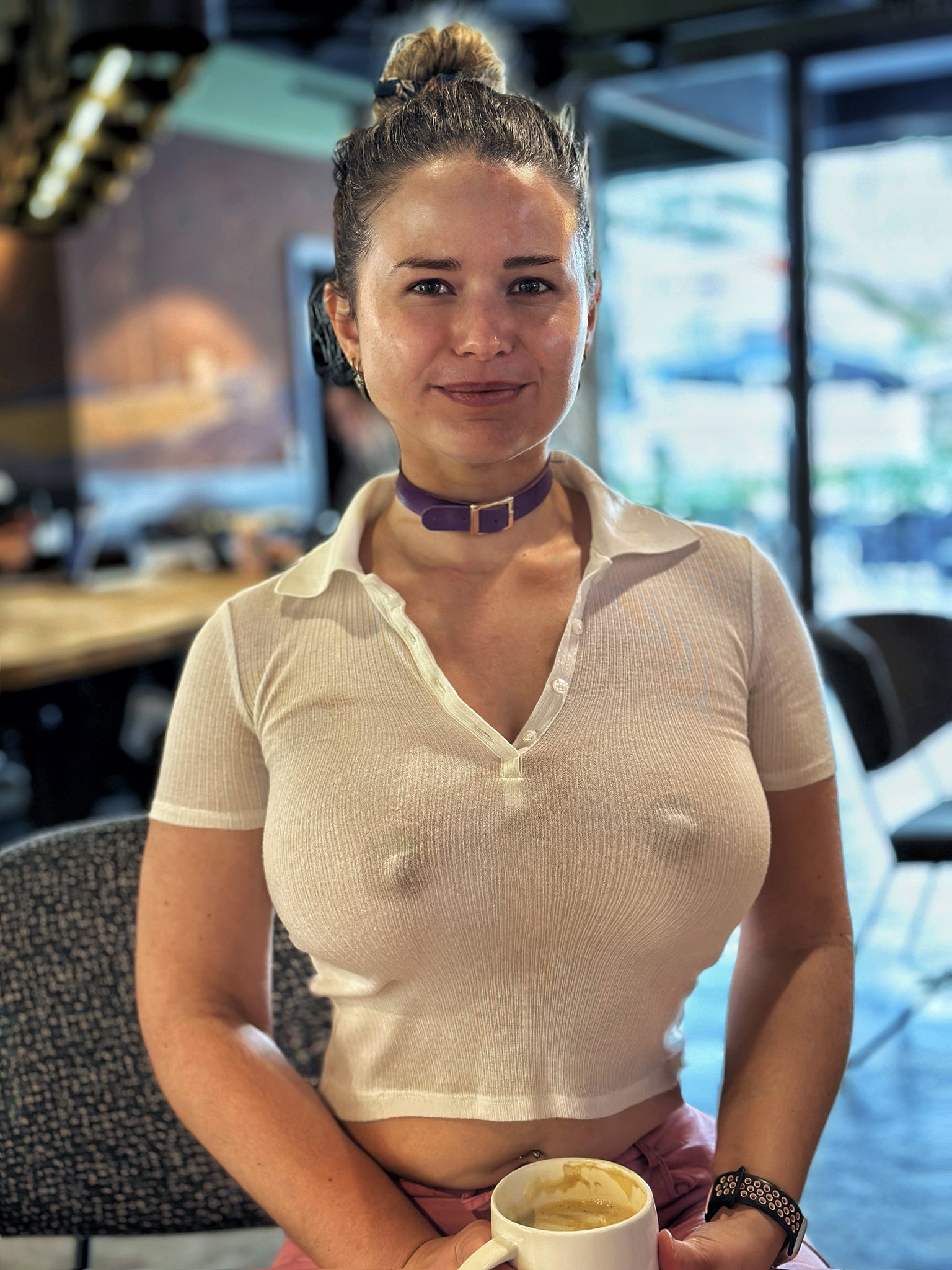 mother and son sex pussy photor - Café Confession: A Glimpse of Intimacy A woman seated at a cafe, fully clothed yet exuding vulnerability, engages directly with the camera, hinting at a deeper narrative. - Boobs Flash Pics